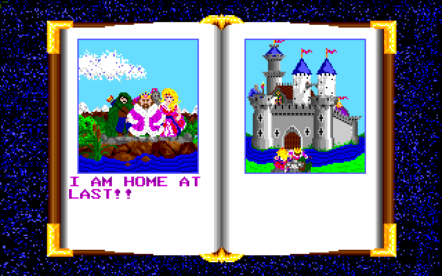 Crusade, The Amiga Screenshot: Home at last! But there's a problem...