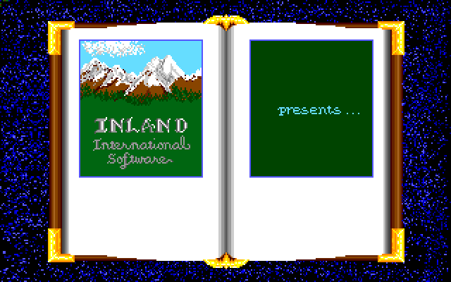 Crusade, The Amiga Screenshot: Inland International presents...