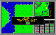 Crusade, The for Amiga - Game start.