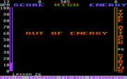 Type Attack for IBM PC/Compatibles - Uh oh, I ran out of energy!
