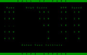 Type Attack for IBM PC/Compatibles - The high score table...