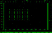 Type Attack for IBM PC/Compatibles - Game start; here come some attacking letters...