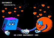 Mating Zone for Apple II - Title screen 2.