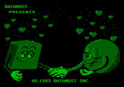 Mating Zone for Apple II - Title screen 2.