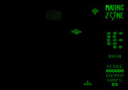 Mating Zone for Apple II - Game demo mode.