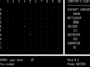 Sink the Fleet for TRS-80 - My turn; I missed!