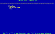 Sink the Fleet for IBM PC/Compatibles - Starting a new game...
