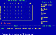 Sink the Fleet for IBM PC/Compatibles - I missed!