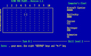 Sink the Fleet for IBM PC/Compatibles - OK, It's player one's turn...