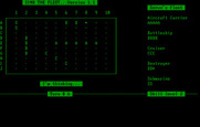 Sink the Fleet for IBM PC/Compatibles - The computer is thinking...