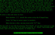 Sink the Fleet for IBM PC/Compatibles - Game instructions.