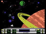 Moonsweeper for ColecoVision - Don't crash into the many dangerous objects in orbit...