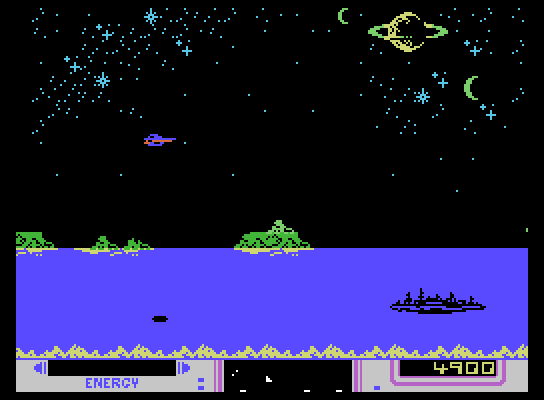 Nova Blast ColecoVision Screenshot: This city has been destroyed...