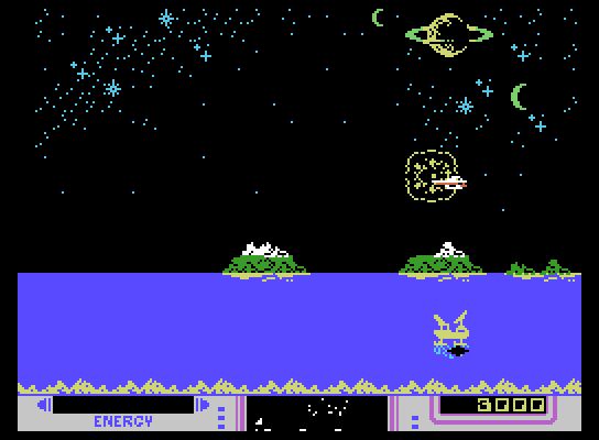 Nova Blast ColecoVision Screenshot: I've been hit!