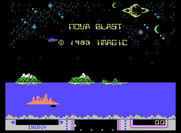 Nova Blast for ColecoVision - Title screen 2.