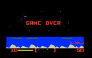 Nova Blast for Intellivision - Game over.