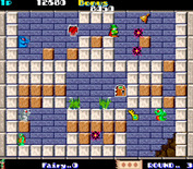 Solomon's Key for Arcade - Don't touch those sparks, they're dangerous!
