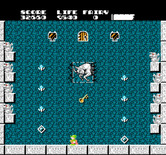 Solomon's Key for NES / Famicom - This room doesn't have many platforms...