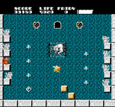 Solomon's Key for NES / Famicom - I was hit by a fireball!