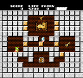 Solomon's Key for NES / Famicom - Game start.