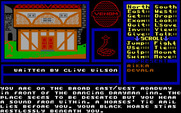 Venom for IBM PC/Compatibles - Game start.