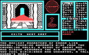 Venom for IBM PC/Compatibles - The monastery is ahead...