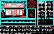 Venom for IBM PC/Compatibles - Game start.
