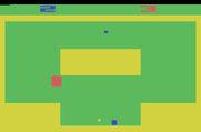 Miniature Golf for Atari 2600 - Start of the second hole.