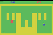 Miniature Golf for Atari 2600 - Game start.