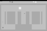 Miniature Golf for Atari 2600 - That large white block moves back and forth and gets in the way.