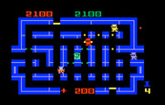 Lock 'n' Chase for Intellivision - Only a few dots left...