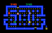 Lock 'n' Chase for Intellivision - Game in progress...