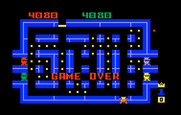 Lock 'n' Chase for Intellivision - Game over.