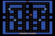 Lock 'n' Chase for Atari 2600 - Game start.
