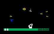 Buzz Bombers for Intellivision - The hummingbird appears...