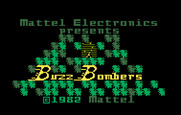 Buzz Bombers for Intellivision - Title screen.