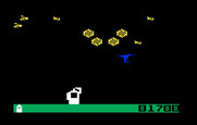 Buzz Bombers for Intellivision - Honeycombs get in the way, but can earn extra points.
