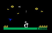 Buzz Bombers for Intellivision - The white bugs fly much faster than the bees!