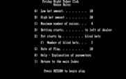 Championship Poker for IBM PC/Compatibles - Friday night poker club house rules...