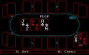 Championship Poker for IBM PC/Compatibles - Hand continues, bet or check?