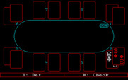 Championship Poker for IBM PC/Compatibles - Bet or check?