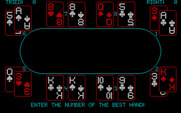 Championship Poker for IBM PC/Compatibles - One of the exercises; what is the best hand?