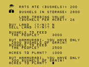 Oldies But Goodies - Games II for TI-99/4A - Hammurabi: setting some strategy...