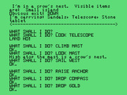 Golden Voyage, The for TI-99/4A - Land ho! I wonder where I am?