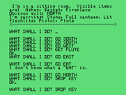 Pyramid of Doom for TI-99/4A - Hmm, there's a fireplace here...