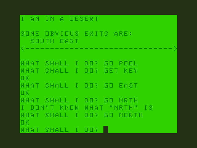 Pyramid of Doom Dragon 32/64 Screenshot: Exploring the area...