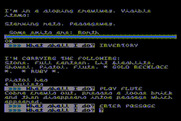 Pyramid of Doom for Atari 8-bit - Entering a secret passageway!