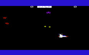 Meteor Run for Commodore VIC-20 - Game start.