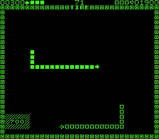 Hustle Arcade Screenshot: Be the first player to collect 700 points!