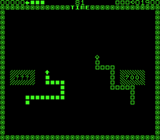 Hustle Arcade Screenshot: Starting a two player game.